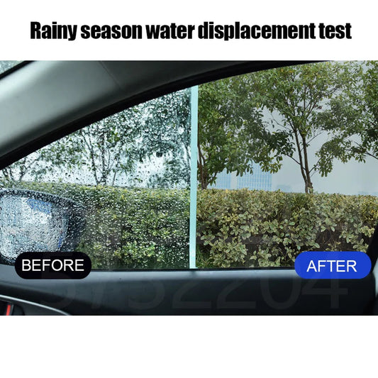 Cars Glass Anti-rain Water Spray Repellent Nano Coating Hydrophobic Waterproof Agent Oil Film Removing Auto Glass Film Agent