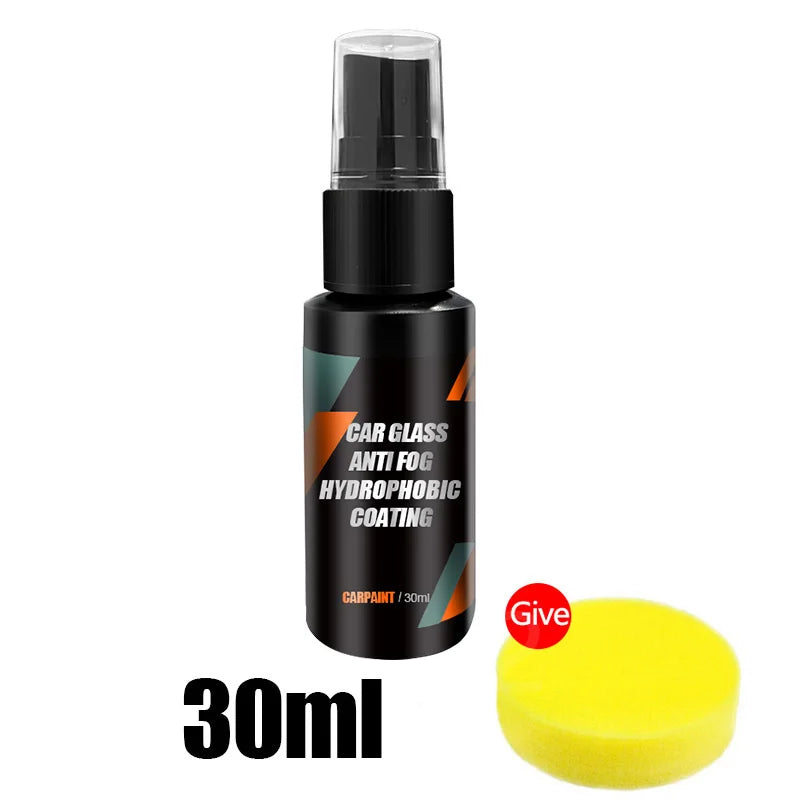 Cars Glass Anti-rain Water Spray Repellent Nano Coating Hydrophobic Waterproof Agent Oil Film Removing Auto Glass Film Agent