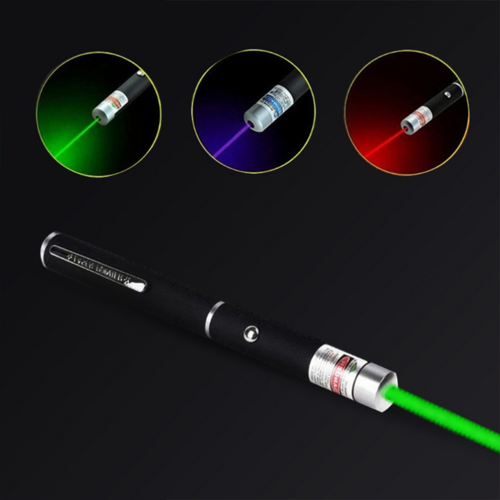 3 Packs Laser Pointer Pen Green Blue Red Light Visible Beam