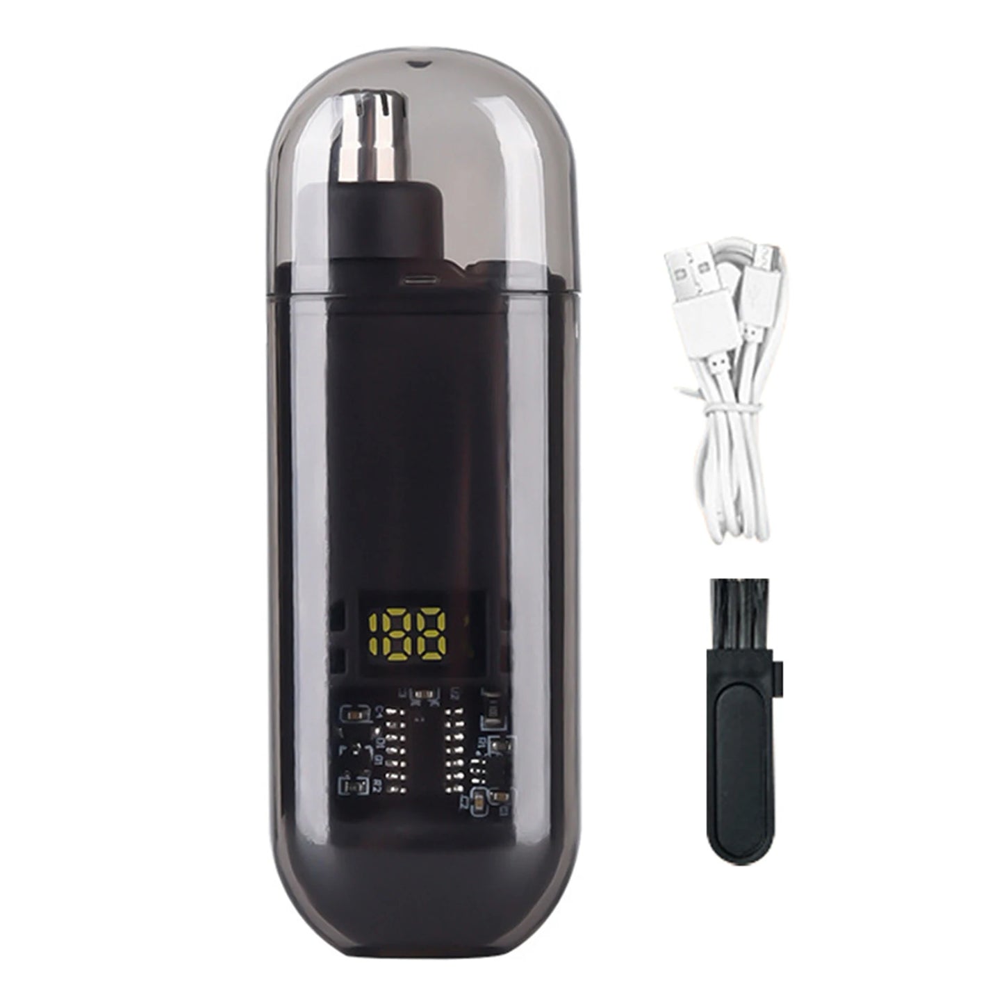 Suitable for men, USB charging nose and ear hair trimmer portable