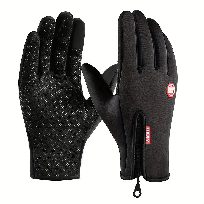 Winter Gloves For Men and Women Touchscreen Warm Outdoor Cycling Driving Motorcycle Cold Gloves Windproof Non Slip Gloves