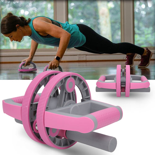 Abdominal Wheel with Pull Strap