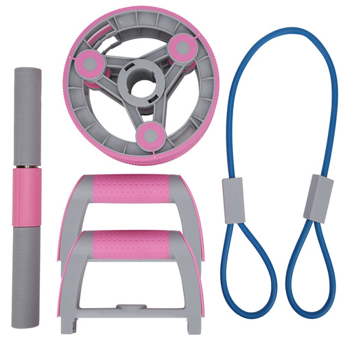 Abdominal Wheel with Pull Strap